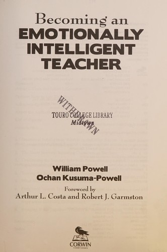 Cover for Becoming an emotionally intelligent teacher