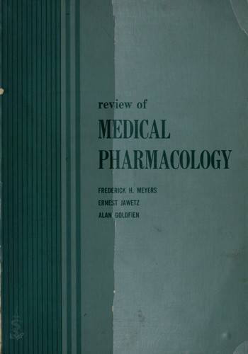 Cover for Review of medical pharmacology