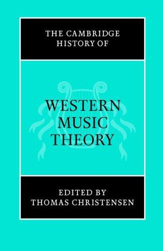 Cover for The Cambridge History of Western Music Theory (The Cambridge History of Music)