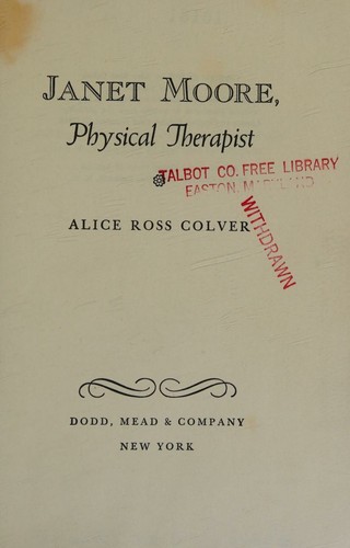 Cover for Janet Moore, physical therapist