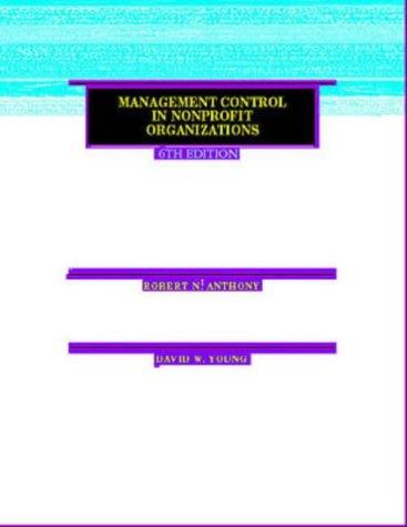 Cover for Management control in nonprofit organizations