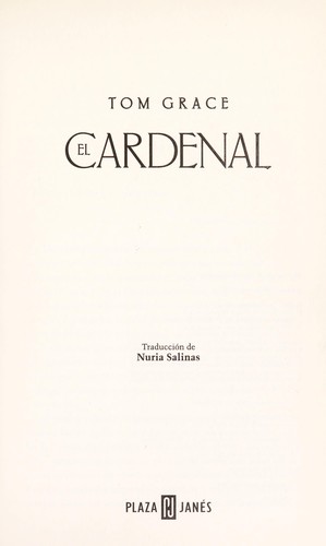 Cover for El cardenal
