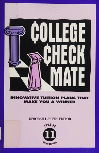 Cover for College Check Mate