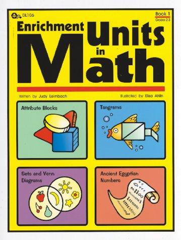 Cover for Enrichment Units in Math, Book 1