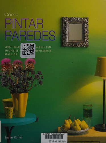 Cover for Cómo pintar paredes