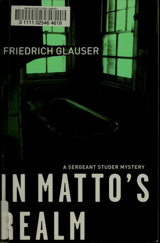 Cover for In Matto's realm