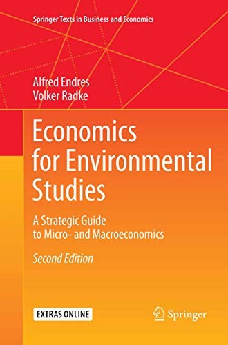 Cover for Economics for Environmental Studies