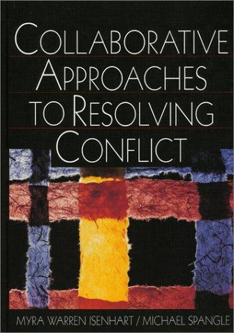 Cover for Collaborative Approaches to Resolving Conflict