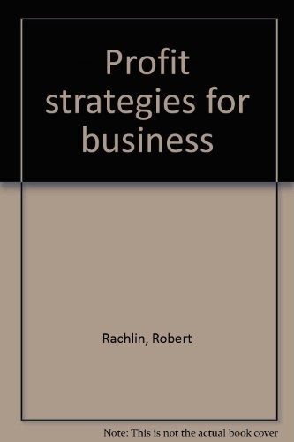 Cover for Profit strategies for business