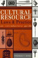 Cover for Cultural resource laws and practice