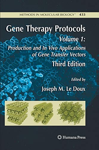 Cover for Gene Therapy Protocols : Volume 1