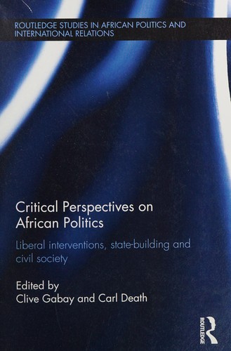 Cover for Critical Perspectives on African Politics