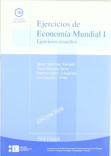 Cover for Ejercicios de Economía Mundial 2 Volúmenes