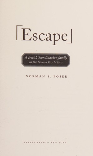 Cover for Escape
