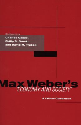 Cover for Max Weber's Economy and society