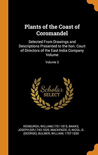 Cover for Plants of the Coast of Coromandel