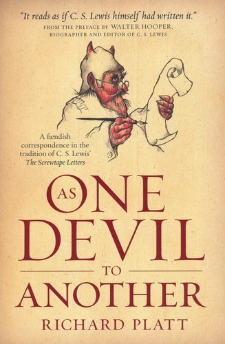 Cover for As one Devil to another