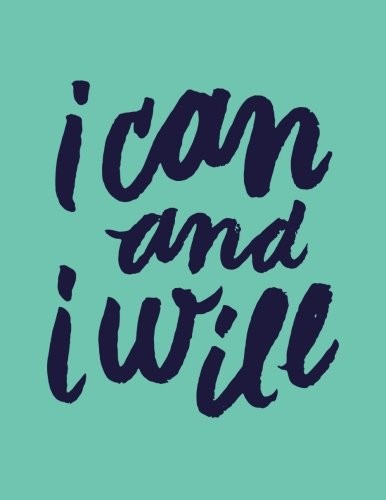 Cover for I Can and I Will