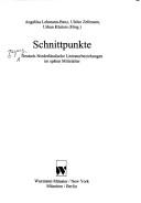 Cover for Schnittpunkte: deutsch-niederl andische Literaturbeziehungen im sp aten Mittelalter