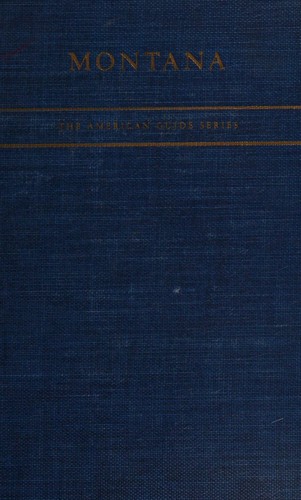 Cover for Montana State Guide Book