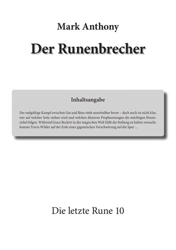 Cover for Der Runenbrecher