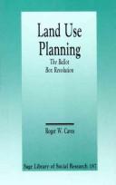 Cover for Land Use Planning