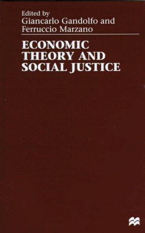 Cover for Economic theory and social justice