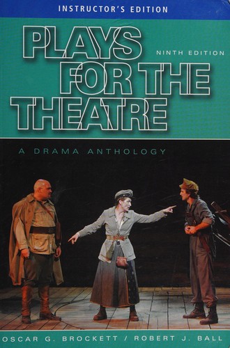 Cover for Plays for the theatre