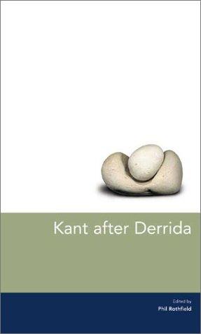 Cover for Kant After Derrida