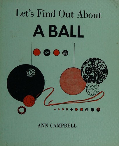 Cover for Let's find out about a ball.
