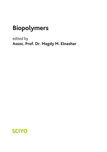 Cover for Biopolymers