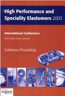 Cover for High performance and specialty elastomers 2005