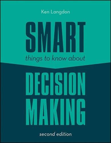 Cover for Smart Things to Know about Decision Making