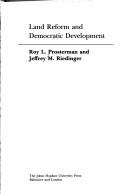 Cover for Land reform and democratic development