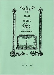 Cover for The Stone Missal II - Grimoire of Gargoyle Magick