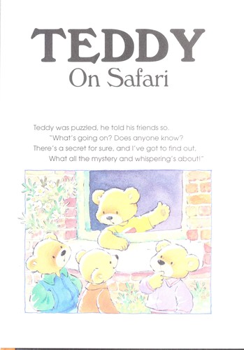 Cover for Teddy and the Fire Brigade; Teddy and the Robot; Teddy on Safari; Teddy on Television (Good Night, Sleep Tight Storybook)