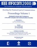 Cover for IEEE Infocom 2000: The Conference on Computer Communications : Reaching the Promised Land of Communications 