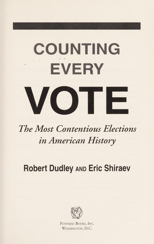 Cover for Counting every vote