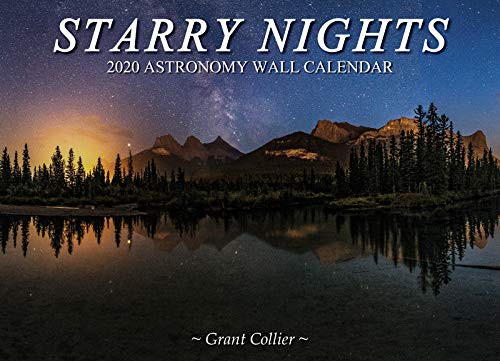 Cover for Starry Nights 2020 Astronomy Wall Calendar