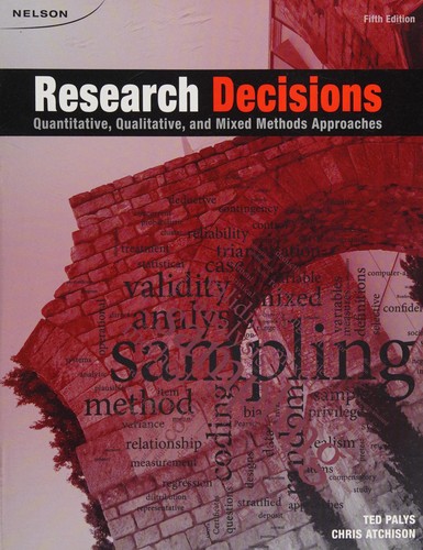 Cover for Research decisions