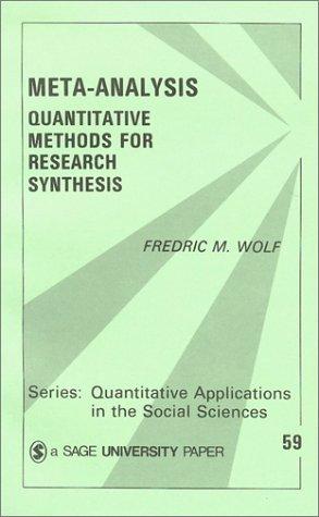 Cover for Meta-Analysis