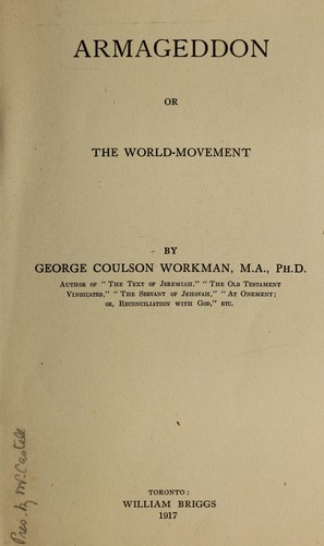 Cover for Armageddon
