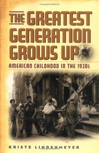 Cover for The greatest generation grows up
