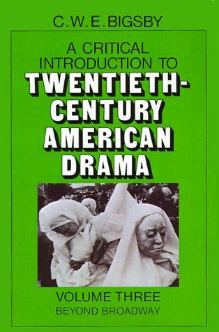 Cover for A Critical Introduction to Twentieth-Century American Drama