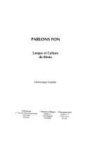 Cover for Parlons fon