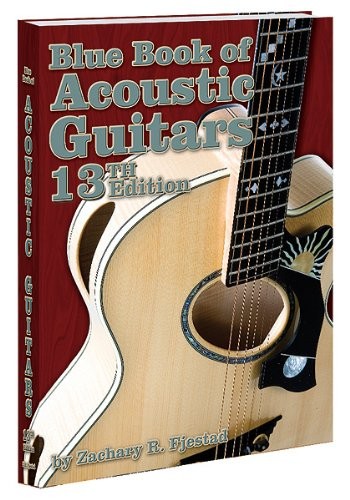 Cover for Blue Book of Acoustic Guitars