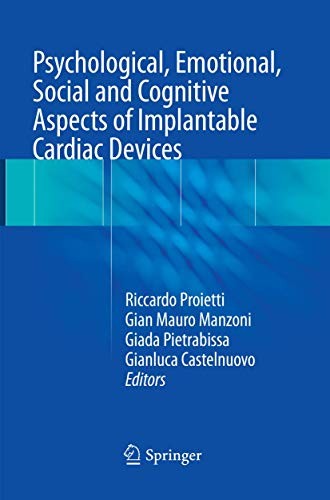 Cover for Psychological, Emotional, Social and Cognitive Aspects of Implantable Cardiac Devices