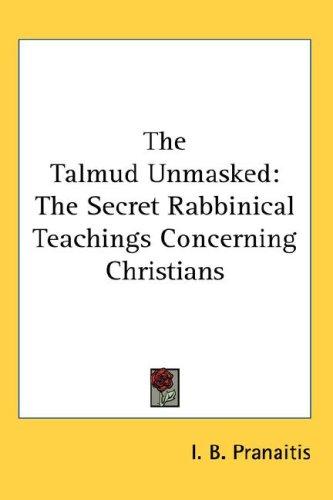 Cover for The Talmud Unmasked