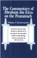 Cover for Commentary of Abraham Ibn Ezra on the Pentateuch