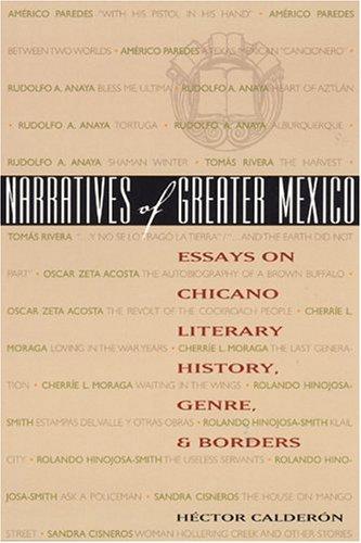 Cover for Narratives of Greater Mexico